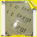 superior service fashionable transparent adhesive sticker